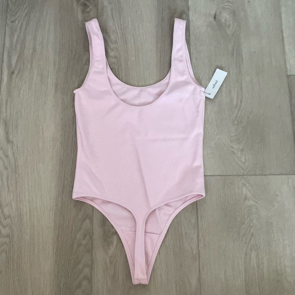 Aritzia Wilfred Free Leila Bodysuit pink - Picture 2 of 4